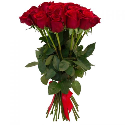 Букет из 31 красной розы - купить в интернет-магазине с доставкой по Абатскому